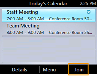 Come partecipare ad una riunione dal Calendario Come partecipare ad una riunione dal Calendario Il Calendario visualizza gli appuntamenti di Microsoft Outlook per la giornata corrente.