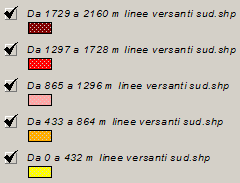 CARTA DELLE INTERAZIONI DEI VERSANTI 2.