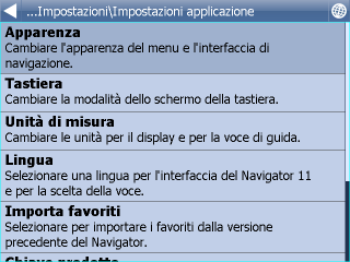 Impostazioni 84 nel DVD di installazione o direttamente nel programma MapExplorer, capitolo Import. 14.