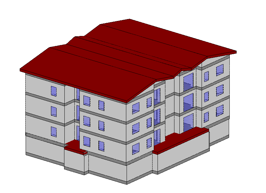 EDIFICIO RIFERIMENTO Bologna EDIFICIO RIFERIMENTO g gl+s =0.27 BOLOGNA U parete esterna = 0,26 [W/m 2 K] Tras.ter.periodica = 0,001 [W/m 2 K] Sfasamento = 7,86 [h] Smorzamento = 0,003 Capacità ter.