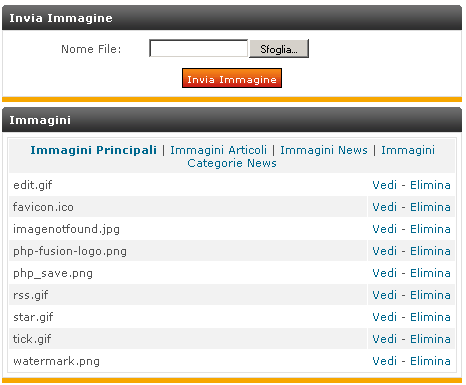 Categorie web links: da qui possiamo gestire le categorie riguardanti la directory che possiamo implementare all interno del portale, scrivere una descrizione dettagliata, scegliere un ordinamento