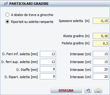 Gradini su soletta rampante Anche per questa