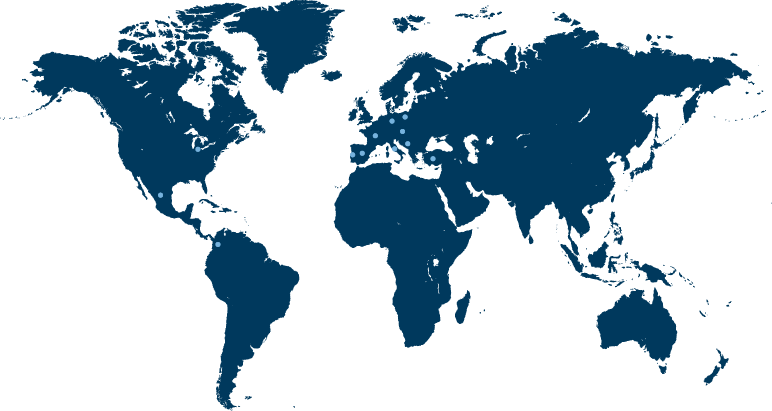 PRESENZA NEL MERCATO ESYPRO LOGÍSTICA ED INGENIERÍA DE PROCESOS realizza impianti in scala internazionale con la prevalenza delle sue vendite al di fuori del territorio nazionale.