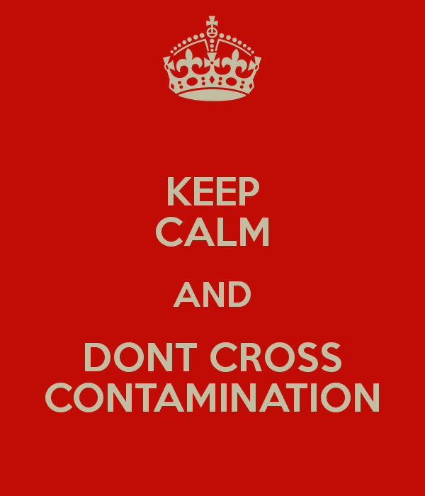 CROSS CONTAMINATION: deve essere impedita da una adeguata progettazione e gestione degli impianti di produzione. Le misure per prevenire la contaminazione crociata devono essere commisurate ai RISCHI.