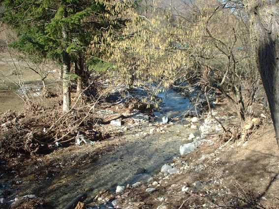 5.1.3 Bacino idrografico del Fiume Sabato Inquadramento fisico-geografico Ricevuto il Fiume Ufita il fiume Calore prosegue in direzione Nord - Ovest verso Benevento, attraversando la Piana di Ponte