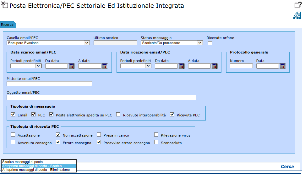 Figura 6 Qualora l Ente abbia attiva la licenza d uso hypersic.fatturapa, all arrivo dei due file hypersic ne esamina il contenuto e ne attiva una serie di automatismi. Se hypersic.