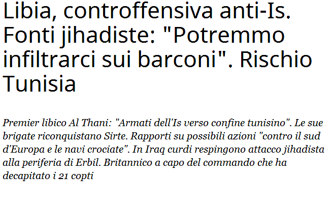 Fonte: La Repubblica online, 18