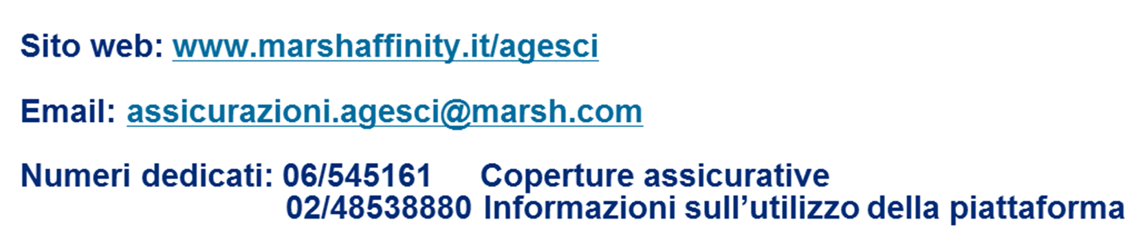 Marsh S.p.A. - Sede Legale: Viale Bodio, 33-20158 Milano - Tel. 02 48538.1 - www.marsh.it Cap. Soc. Euro 520.000,00 i.v. - Reg. Imp. MI - N. Iscriz. e C.F.: 01699520159 - Partita IVA: 01699520159 - R.