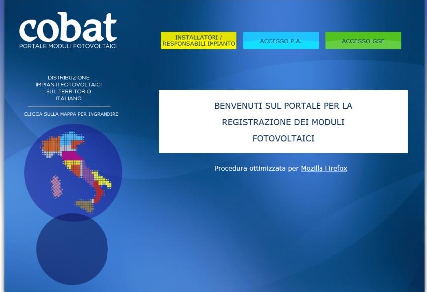 SERVIZI DEDICATI Area Riservata Cobat.