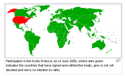 Il protocollo di Kyoto: -5% rispetto al 1990 Il protocollo di Kyōto è un trattato internazionale in materia ambientale riguardante il riscaldamento globale sottoscritto nella città giapponese di