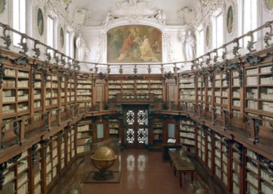 1. Biblioteca Classense Ravenna 1975-88 L'edificazione dell'abbazia