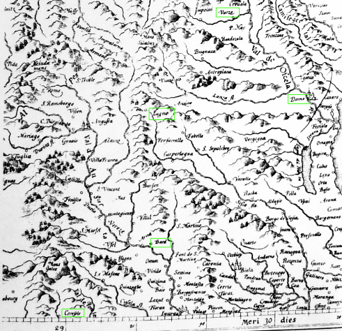 Estratto dalla carta della Lombardia