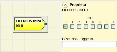 Attenzione: nel caso di Reset manuale, deve essere utilizzato l'ingresso consecutivo a quelli utilizzati dal blocco funzionale stesso. Es.