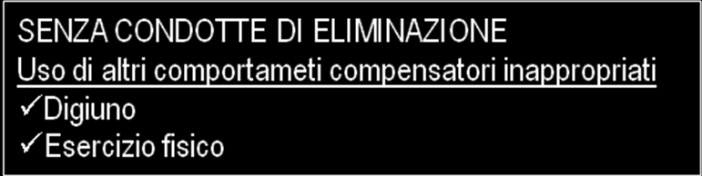 1. Mangiare in un periodo di tempo circoscritto una quantità di cibi calorici indiscutibilmente maggiore di quella che la maggior parte delle persone mangerebbe nello stesso periodo di tempo in