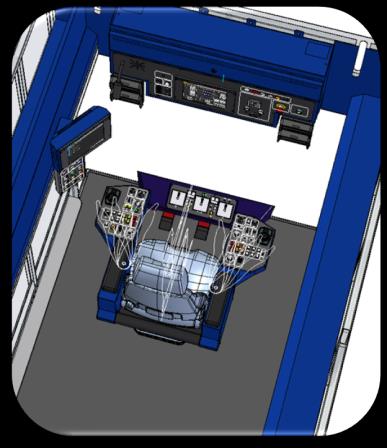 Nuovo design delle cabine 09-4X E³ Sedile dell utilizzatore orientabile Elementi principali di