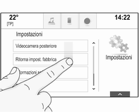 Funzionamento di base 17 Viene attivata la corrispondente funzione di sistema o viene visualizzato un messaggio oppure un sottomenu con ulteriori opzioni.