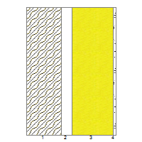 CARATTERISTICHE TERMICHE E IGROMETRICHE DEI COMPONENTI OPACHI secondo UNI TS 11300-1 - UNI EN ISO 6946 - UNI EN ISO 13370 Descrizione della struttura: Travatura banana - intonaco Codice: M18