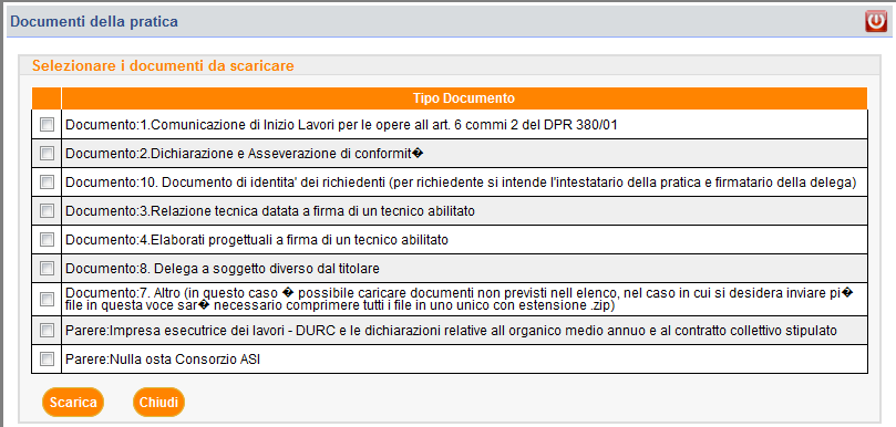 2.4.2. La generazione del codice HASH Una volta presentata la pratica, nella sezione Generale sarà possibile, da parte dell Utente, generare il codice HASH di tutti i documenti di cui si compone l