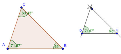 1 Nella figura a lato: sono omologhi i vertici sono omologhi i lati il rapporto di similitudine è 2 In un trapezio congiungete i punti medi dei lati obliqui, sono simili i due trapezi in cui quello