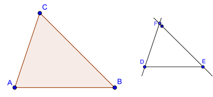 SECONDO CRITERIO DI SIMILITUDINE. Due triangoli aventi due lati in proporzione e l angolo tra essi compreso congruente sono simili.