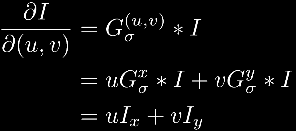 Filtri differenziali gaussiani orientati Finora abbiamo sempre considerato filtri differenziali orientati in direzione degli assi principali x e y.