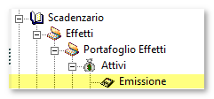 4.5 Emissione effetti Nella fase di emissione degli effetti e generazione dei flussi elettronici viene evidenziata l introduzione dei nuovi strumenti di pagamento (SCT) ed incasso (SDD).