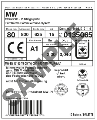 Materiali Isolanti Il materiale isolante è un importante componente del sistema ETICS.