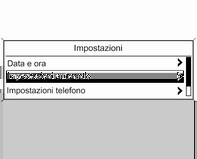 100 Introduzione Premere la manopola multifunzione per aprire un sottomenu con opzioni per la selezione dei brani.