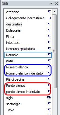 3. l oggetto apparirà automaticamente scritto in grassetto e con testo rientrato, perché così è stato progettato nello stile associato. 4.