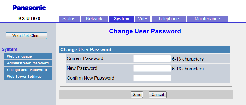 Sezione 4 Programmazione dall interfaccia utente Web Riferimento per l interfaccia utente del telefono Riferimento per file di configurazione 6 16 caratteri (eccetto ", &, ', :, <, > e spazio) Questo