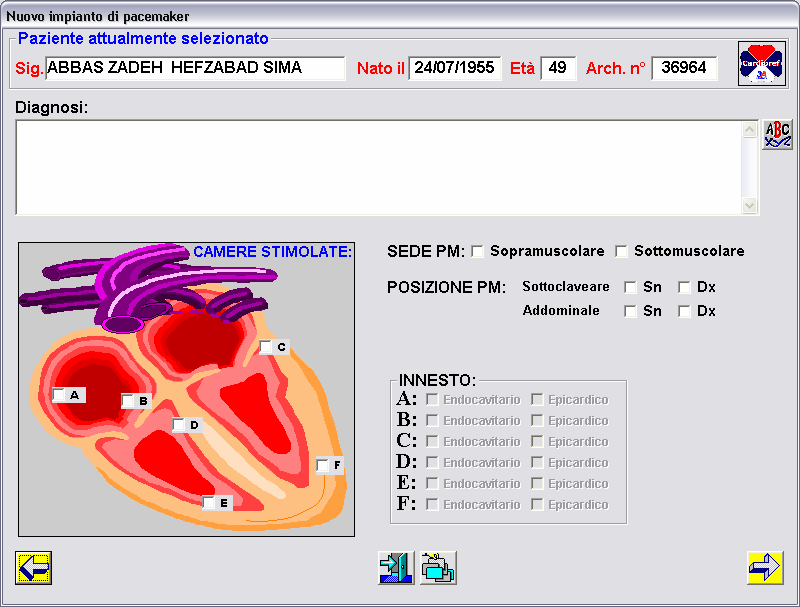 Adatto per qualsiasi Marca e Modello di Pacemaker ICD - AICD.