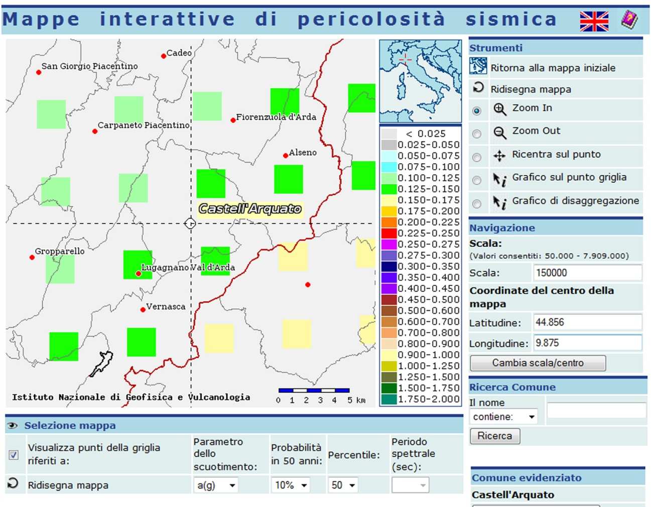 COMUNE DI CASTELL'ARQUATO - Variante PSC con adeguamento al PTCP - Relazione Geologico-Sismica pag.