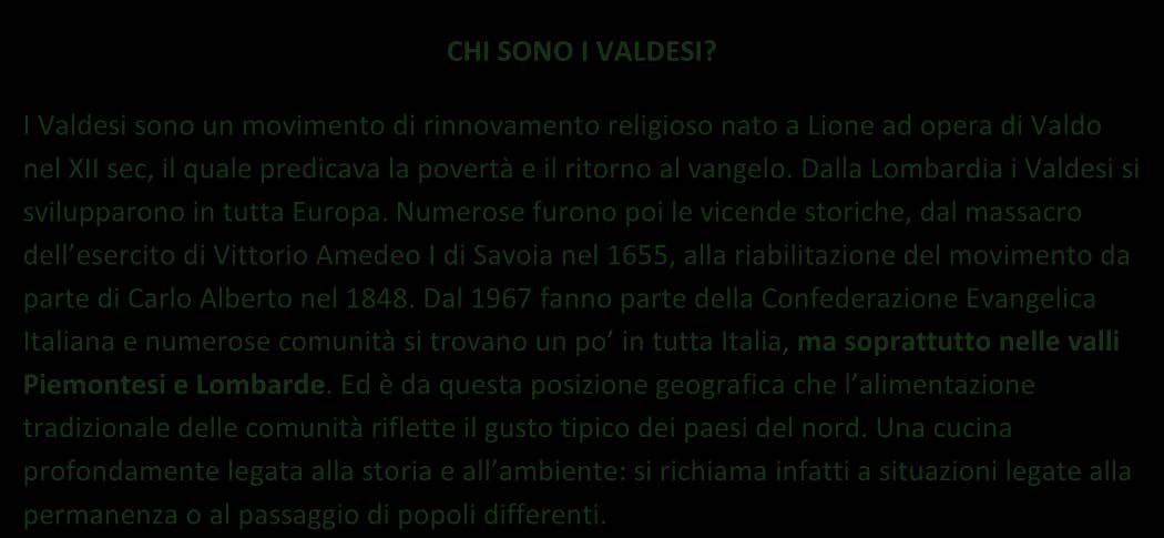 2. Il cibo può essere considerato non solo come un mezzo per nutrirsi, ma anche come espressione di una cultura e di una religione. Attraverso la visione del video (https://www.youtube.com/watch?