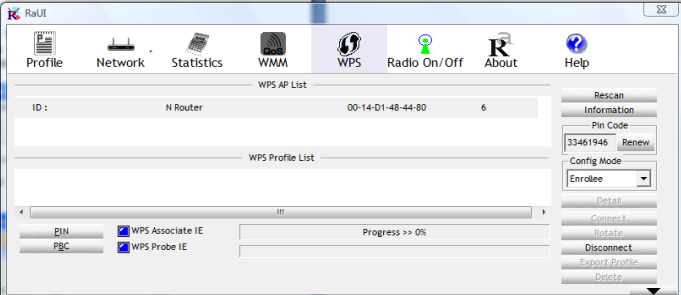 10.3.7 WPS Setup Grazie alla tecnologia OneTouch Configuration** (pienamente supportata da tutta la gamma NetFly WN e WebShare WN di Atlantis Land), è possibile configurare la propria rete wireless