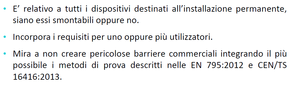 795:2012 SITUAZIONE A NOVEMBRE 2014 CREAZIONE DI