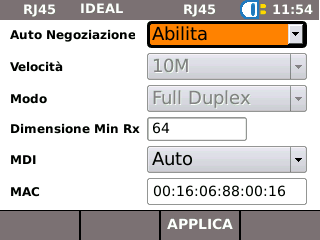 Capitolo 3 Impostazioni 3.2.9. Fabbrica Con questo menù è possibile riportare LanXPLORER alle impostazioni di fabbrica. Tutte le impostazioni vengono riportate a quelle di fabbrica.