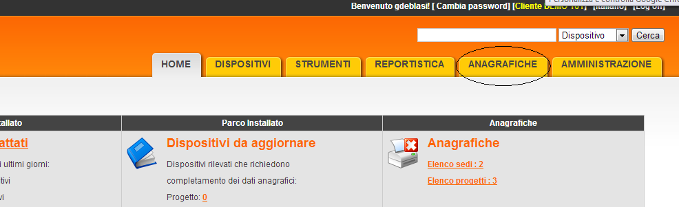 2.1 Verificare la presenza di una o più installazioni di explorer 3 nella rete del cliente Per poter effettuare la configurazione di explorer 3 è necessario, innanzi tutto, verificarne la