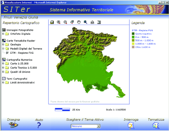 Regione Friuli Venezia Giulia Direzione Regionale della Pianificazione Territoriale - Servizio dell informazione territoriale e della cartografia Via Giulia 75/1, 34126 Trieste tel. 040 3774056 - tel.