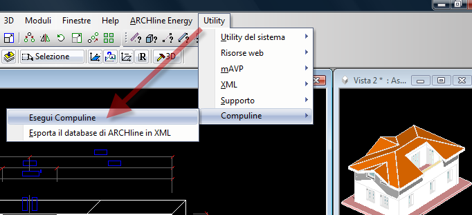 1.9 L Integrazione di Compuline con ARCHline.XP Compuline è un modulo di ARCHline.XP quindi si interfaccia direttamente con esso a partire dalla versione 2008.