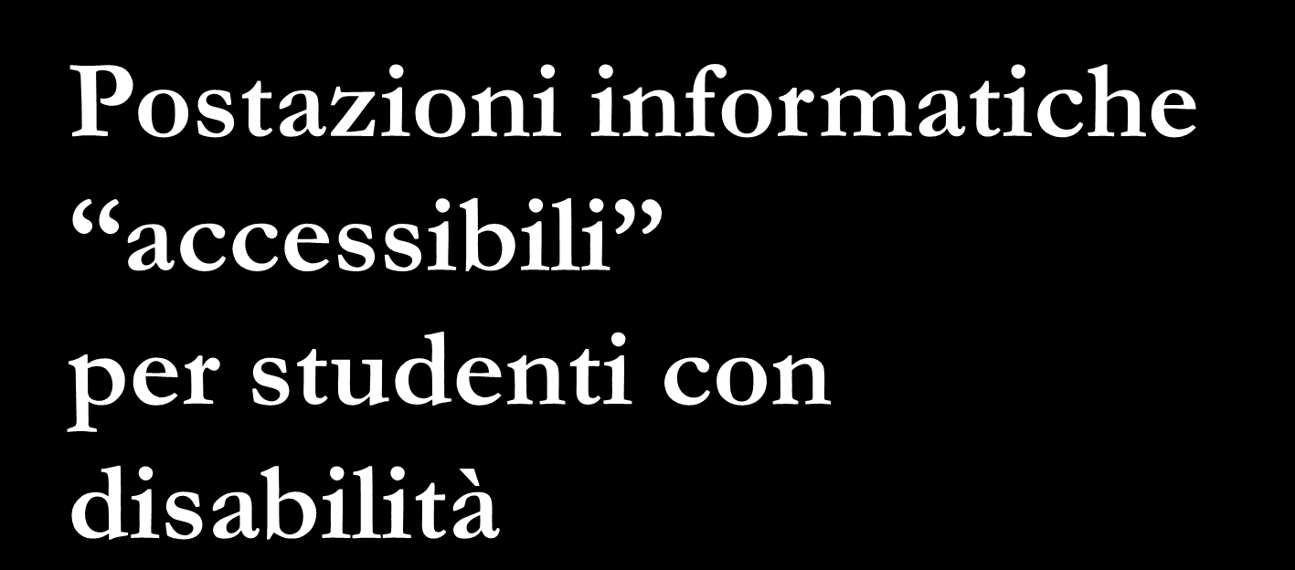 accessibili per