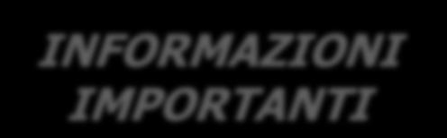 INFORMAZIONI IMPORTANTI Servizio bus I giri delle navette sono definiti dalla ditta del trasporto bus che cerca di fornire il percorso più efficiente possibile.