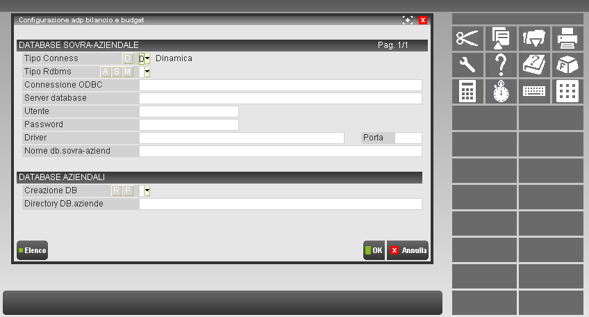 Si ricorda che gli abbinamenti driver ODBC - RDBMS certificati su cui Passepartout fornisce supporto sono: - Microsoft Access Driver (*.