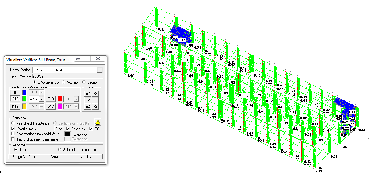 Verifiche sulle strutture in elevazione Figura 1-110.