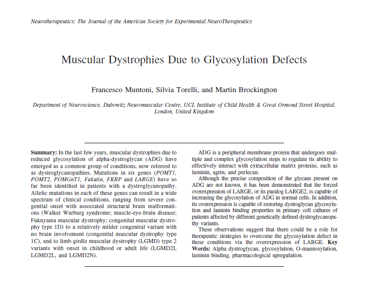 Le distrofie muscolari - Maurizio