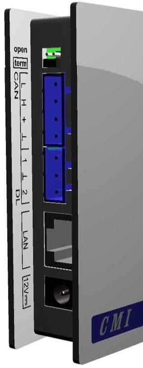 1. Fornitura La fornitura dell'apparecchio comprende i seguenti elementi: 1 pz. Control and Monitoring Interface C.M.I. 1 pz. Scheda SD 1 pz. Spina a 4 poli per il CAN-Bus 1 pz.