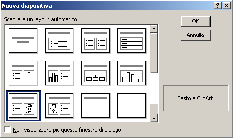 Figura 31 b - Finestra Iserisci oggetto NB.