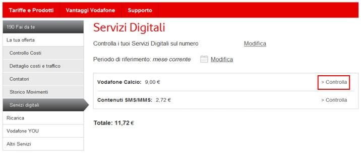 Insersci il codice pin ricevuto dal cliente e seleziona verifica Potrai visualizzare tutti i servizi digitali