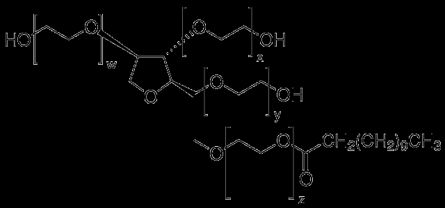 2.4. Cremophor RH40 E un derivato peghilato etossilato dell olio di ricino. Il prodotto viene ottenuto facendo reagire 40 moli di ossido di etilene con 1 mole di olio di ricino idrogenato.