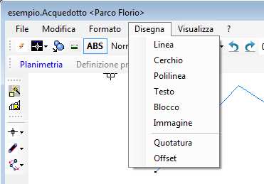 Interroga->Tabelle->Insert/Polilinee/linee/Testi: edita le lista delle proprietà degli elementi grafici inseriti (come ad es. le polilinee).