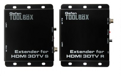 GTB-HDMI-3DTV (-BLK) Extender HDMI su cavo CAT5e/6A con tecnologia HDBaseT Trasmette a